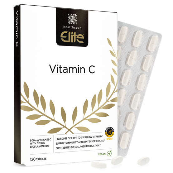 Healthspan Elite Vitamin C 500mg (120 tablets)