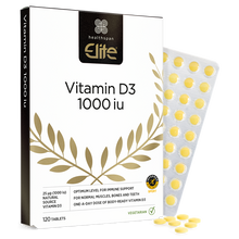 Healthspan Elite Vitamin D3 1000iu (120 tablets)