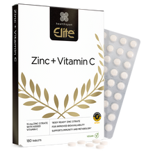 Healthspan Elite Zinc + Vitamin C (180 tablets)