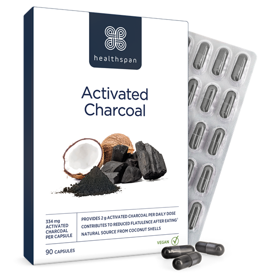 Healthspan Activated Charcoal (90 capsules)