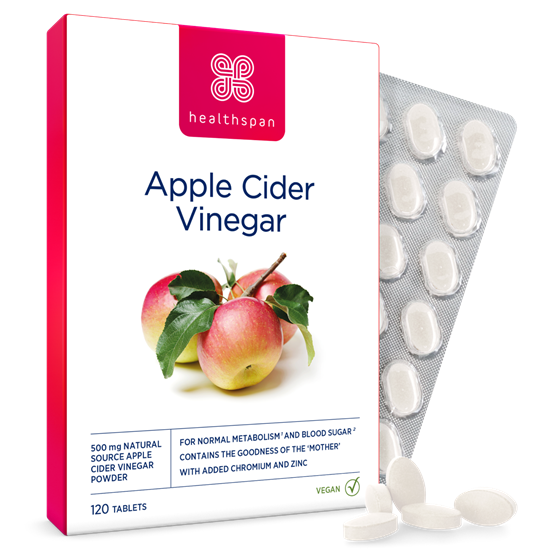Healthspan Apple Cider Vinegar (120 tablets)