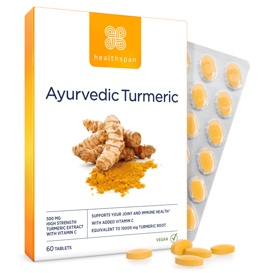 Healthspan Ayurvedic Turmeric (60 tablets)