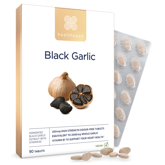 Healthspan Black Garlic 2000mg (90 tablets)