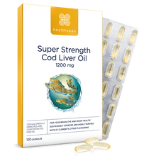 Healthspan Super Strength Cod Liver Oil 1200mg (120 capsules)
