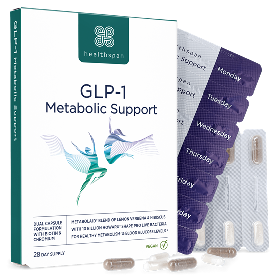 Healthspan GLP-1 Metabolic Support (28 day supply)