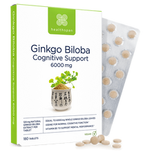 Healthspan Ginkgo Biloba Cognitive Support 6000mg (180 tablets)