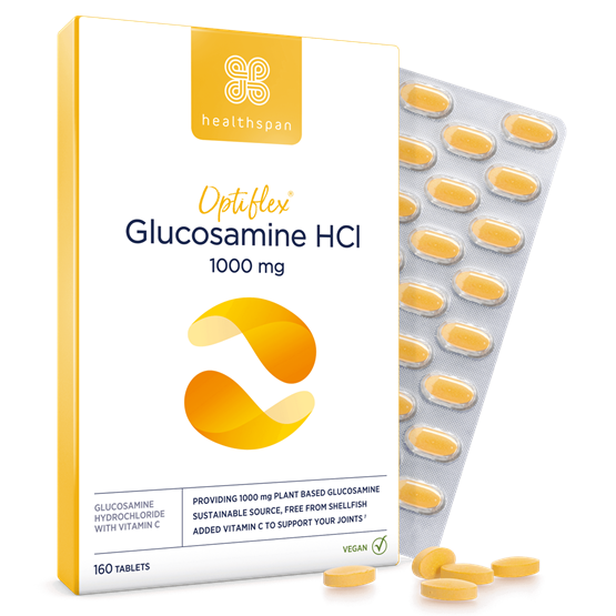 Healthspan Optiflex® Glucosamine HCl 1000mg with Vitamin C (320 tablets)