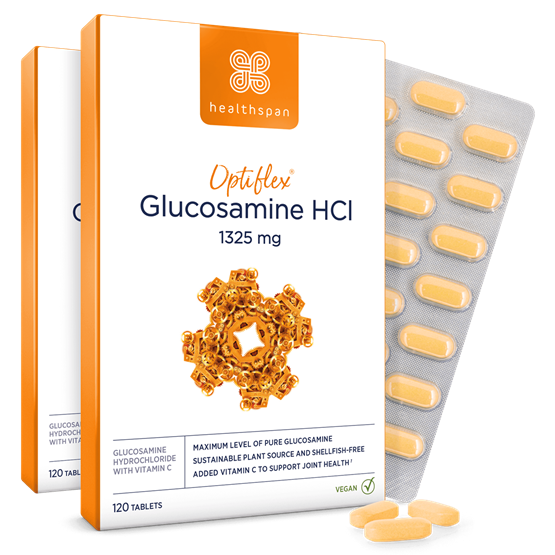 Healthspan Optiflex® Glucosamine HCl 1325mg with Vitamin C (120 tablets)