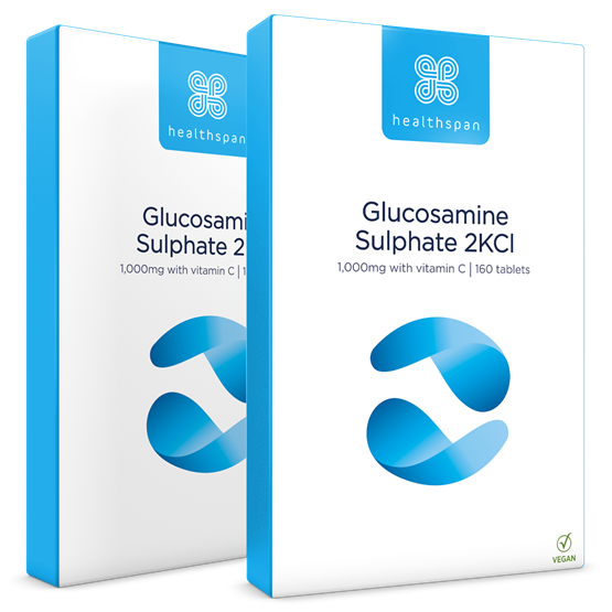 Healthspan Glucosamine Sulphate 2KCl 1000mg with Vitamin C (320 tablets)