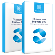 Healthspan Glucosamine Sulphate 2KCl 1000mg with Vitamin C (320 tablets)