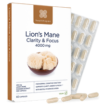 Healthspan Lion's Mane Clarity & Focus (60 capsules)