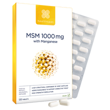 Healthspan MSM 1000mg with Manganese (120 tablets)