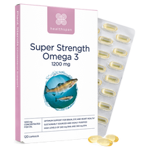 Healthspan Super Strength Omega 3 1200mg (120 capsules)