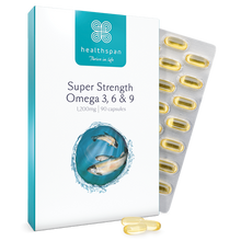 Healthspan Super Strength Omega 3, 6 & 9 (90 capsules)