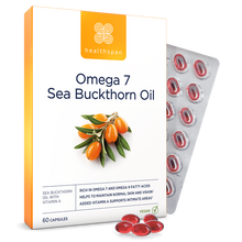 Healthspan Omega 7 Sea Buckthorn Oil (60 capsules)