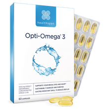 Healthspan Opti-Omega® 3 with Anti-Reflux Technology (60 capsules)