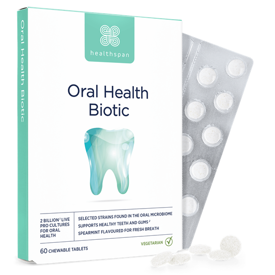 Healthspan Oral Health Biotic (60 chewable tablets)