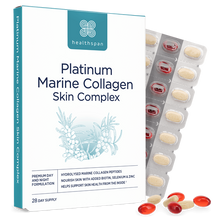 Healthspan Platinum Marine Collagen Skin Complex (28 capsules & 28 tablets)