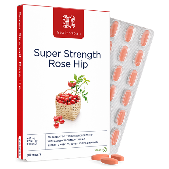 Healthspan Super Strength Rose Hip (90 tablets)