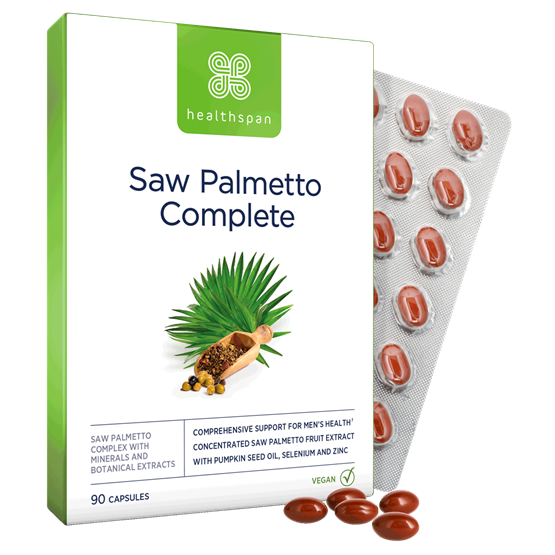 Healthspan Saw Palmetto for Men's Health (90 capsules)