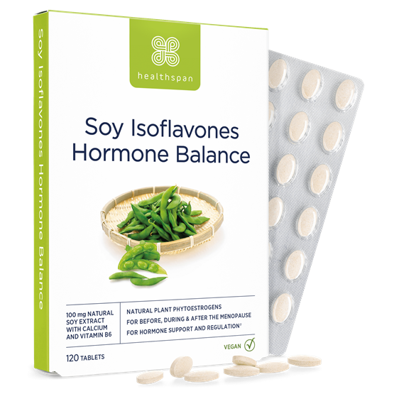 Healthspan Soy Isoflavones Hormone Balance (120 tablets)