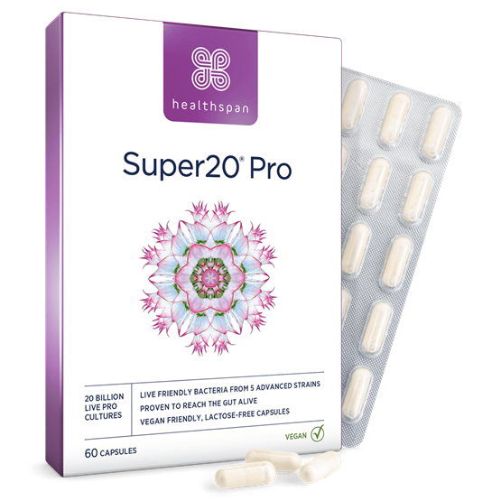 Healthspan Super20® Probiotic (60 capsules)