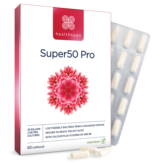 Healthspan Super50 Probiotic (60 capsules)