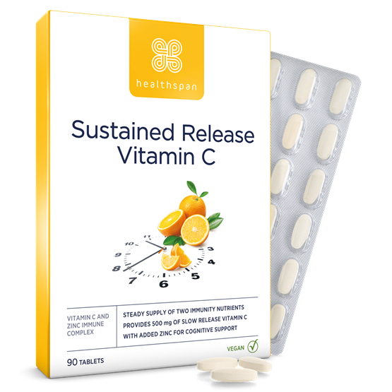 Healthspan Vitamin C Sustained Release (90 tablets)