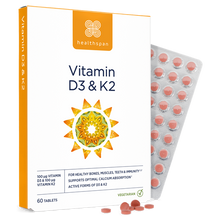 Healthspan Vitamin D3 & K2 (60 tablets)