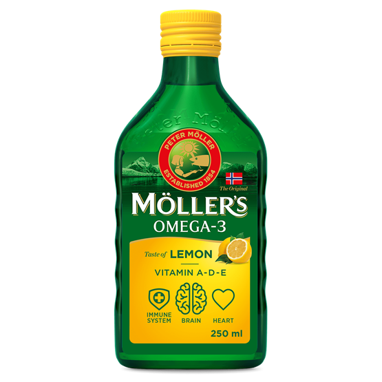 Moller's Moller's Omega 3 Cod Liver Oil Liquid (250ml)