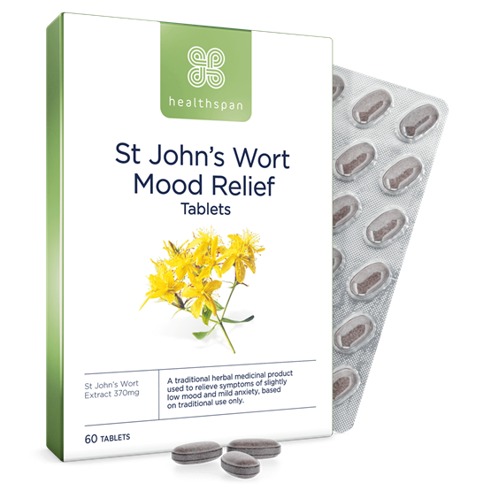 Healthspan St John's Wort Mood Relief (60 tablets)