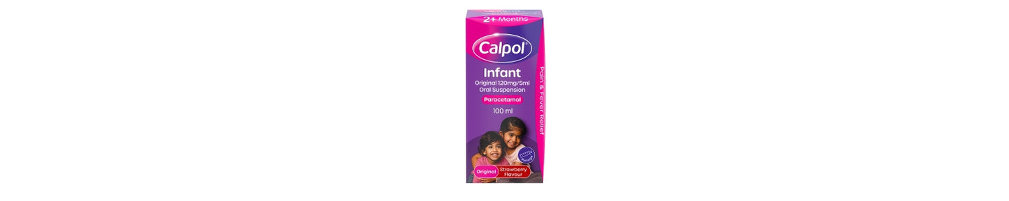 Calpol Infant Oral Suspension Paracetamol For 2+ Months 100ml