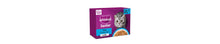 Whiskas Senior 11+ FISH Favourites Wet Cat Food Pouches in Jelly 12 x 85g