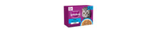Whiskas 1+ FISH Favourites Wet Cat Food Pouches in Jelly 12 x 85g