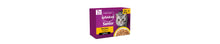 Whiskas Senior 7+ POULTRY Feasts Wet Cat Food Pouches in Gravy 12 x 85g