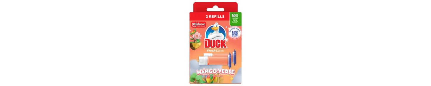Duck Fresh Disc Twin Refill Mango-Verse 2x36ml