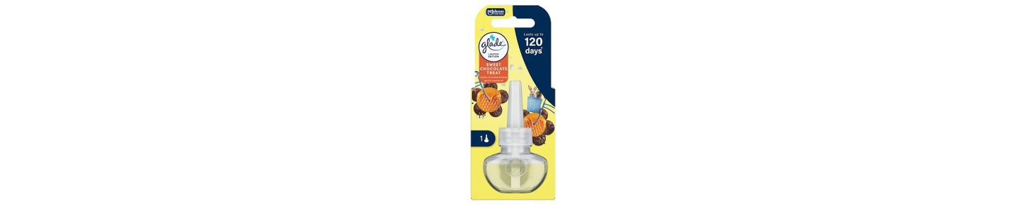 Glade Electric Scented Plug In Refill Sweet Chocolate Treat 20ml