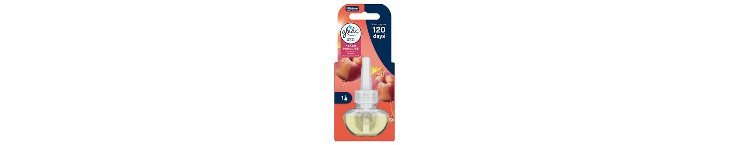Glade Electric Scented Plug In Refill Peach Paradise 20ml