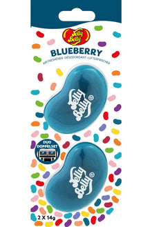 Jelly Belly Duo Vent Air Freshener Blueberry