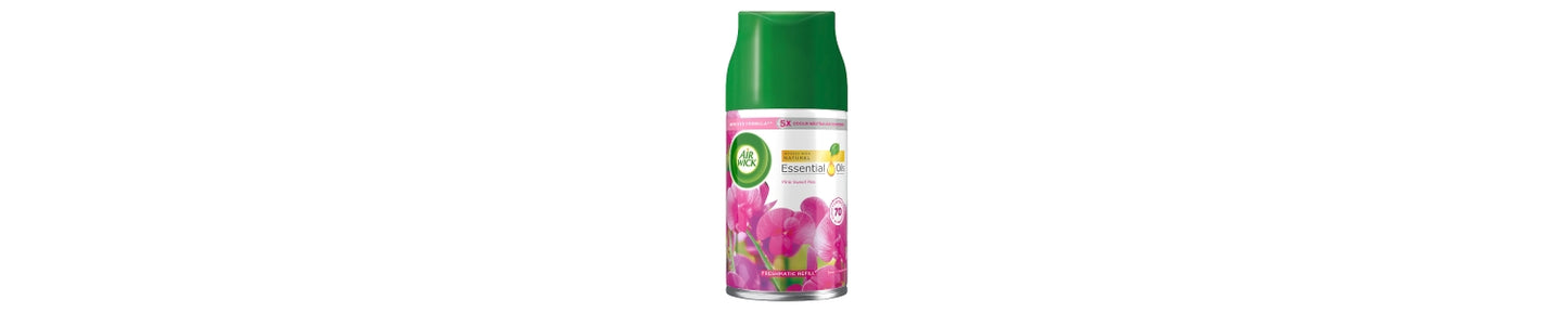 Air Wick Freshmatic Refill, Pink Sweet Pea Air Freshener, 250ml