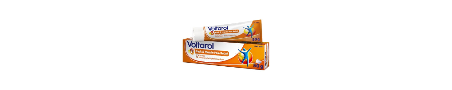 Voltarol Back & Muscle Pain Relief 1.16% Gel 50g