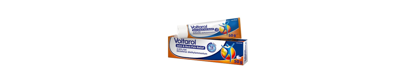 Voltarol Joint & Back Pain Relief 2.32% Gel 50g