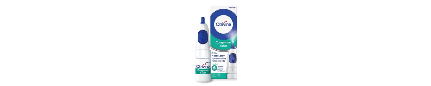 Otrivine Congestion Relief Decongestant Nasal Spray 0.1%