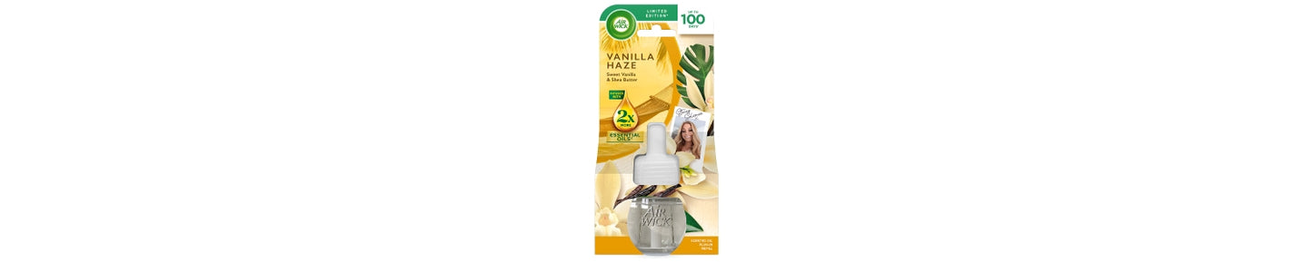 Air Wick Vanilla Haze Electrical Plug In Single Refill 19ml