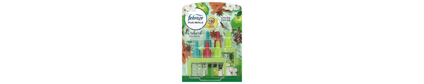 Febreze 3Vol Air Freshener Plug-In Refill Orchard Paradise 2x20ML