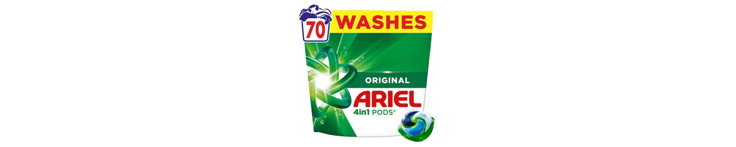 Ariel 4in1 PODS®, Washing Capsules 70