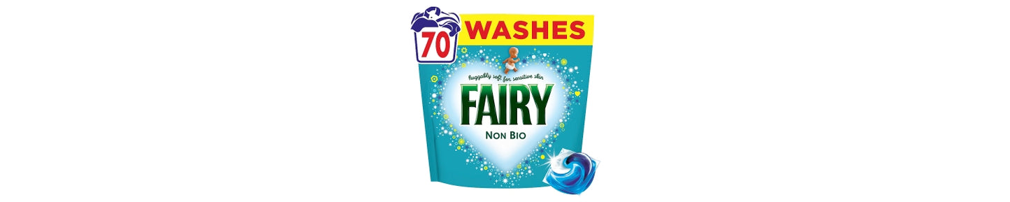 Fairy Non Bio PODS, 70 Washes