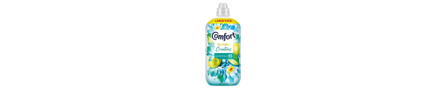 Comfort Perfume Creations Fabric Conditioner Waterlily & Lime 45 washes (1.35 L)