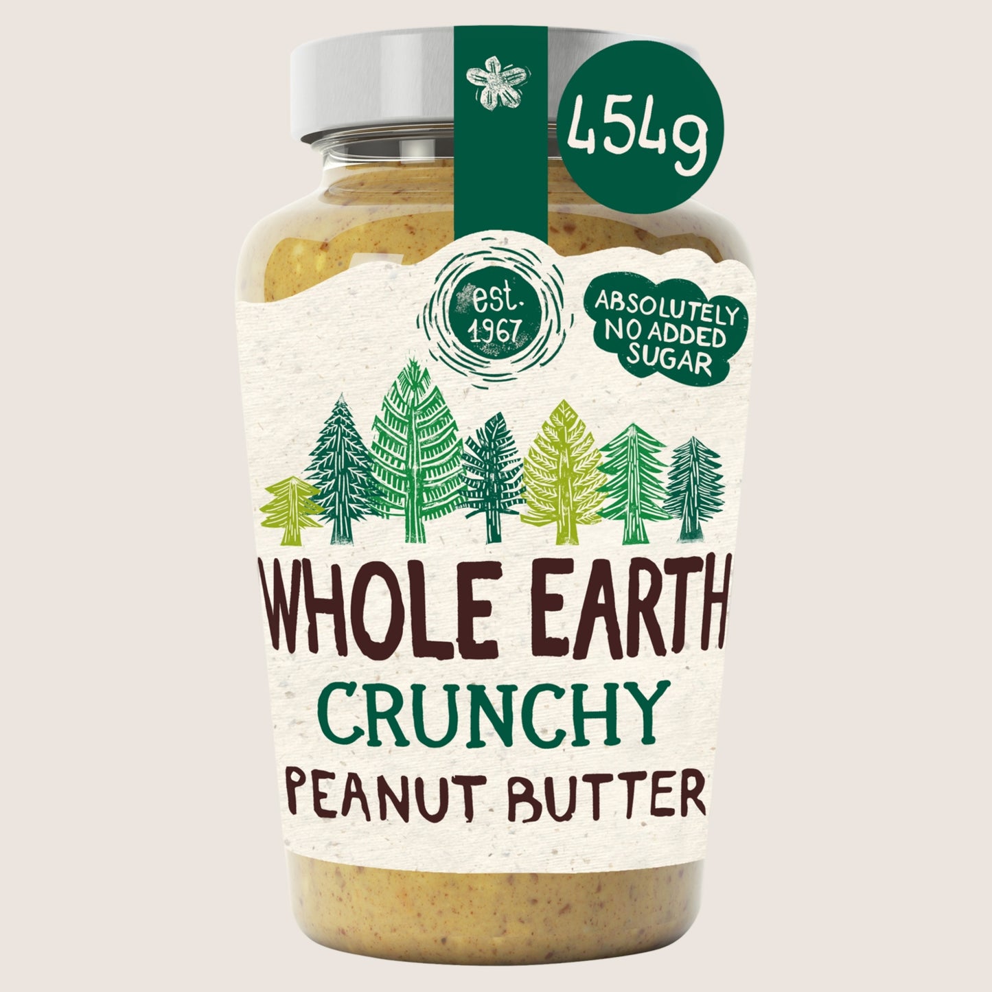 Whole Earth Original Crunchy Peanut Butter Gluten Free 454g