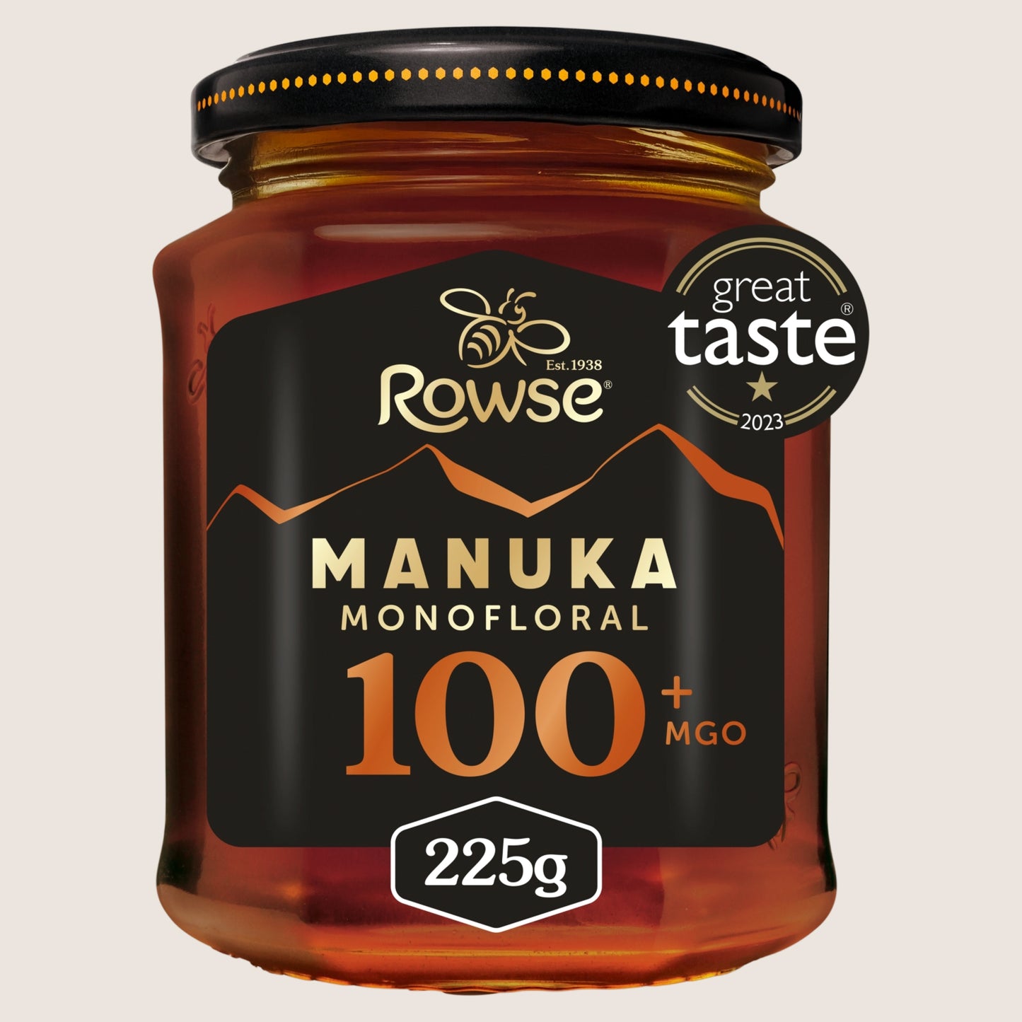 Rowse Manuka 100+ MGO No Artificial Additives 225g